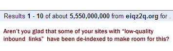 5.000 millones de páginas indexadas