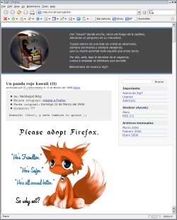 SigT 1.0 visto en Firefox 1.5